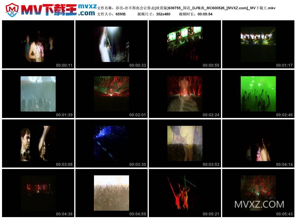 彭亮-舍不得也会让你走(欣赏版)936755_国语_DJ嗨曲_MC600526
